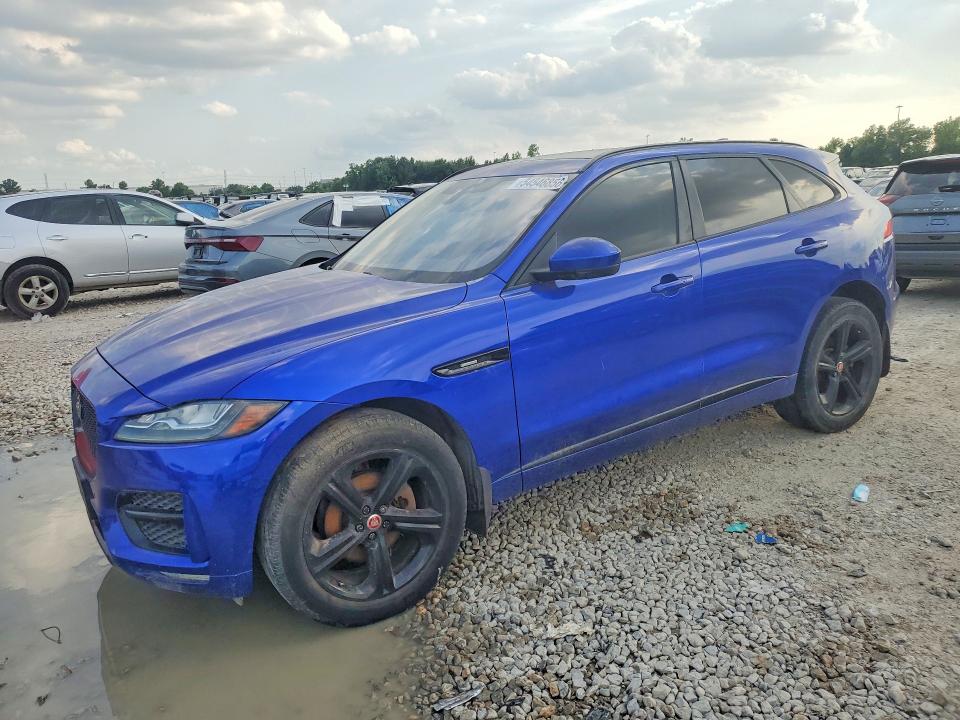 2018 Jaguar F-pace VIN SADCL2FN8JA240948 COPART salvage auction — SIDE, Tx - Certificate Of Title, sold $3,250 on 2026-07-10 (photo 1)