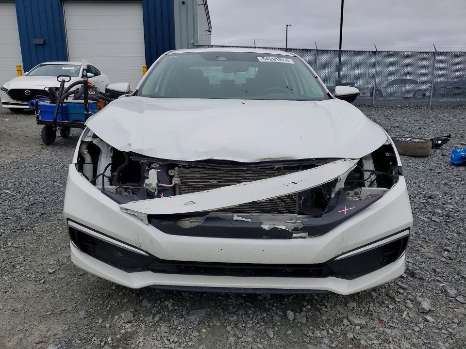 2020 Honda Civic VIN 2HGFC2F74LH019105 COPART salvage auction — FRONT END, Ns - Salvage Title, sold $3,050 on 2026-07-02 (photo 5)