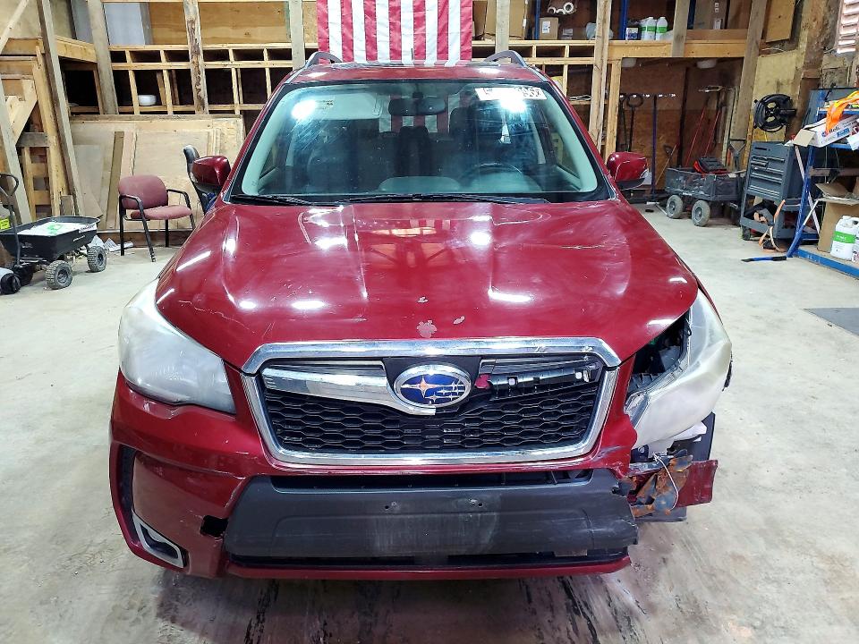 2014 Subaru Forester VIN JF2SJGMC2EH445305 COPART salvage auction — FRONT END, WV - CERTIFICATE OF TITLE, sold $475 on 2026-07-07 (photo 5)
