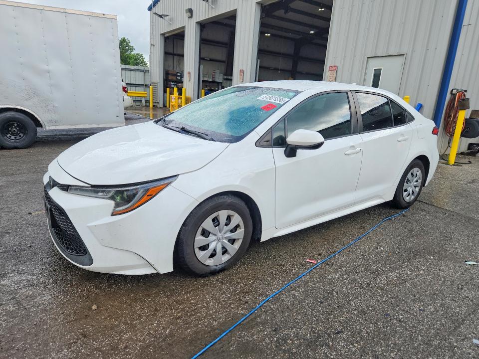2020 Toyota Corolla VIN 5YFDPRAE7LP056281 COPART salvage auction — HAIL, Tx - Certificate Of Title, sold $250 on 2026-07-29 (photo 1)