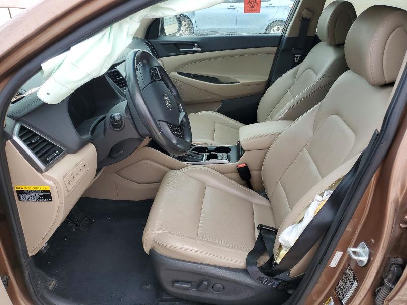 2016 Hyundai Tucson VIN KM8J33A25GU036357 COPART salvage auction — SIDE, Tx - Salvage Vehicle Title, sold $2,250 on 2026-07-02 (photo 7)