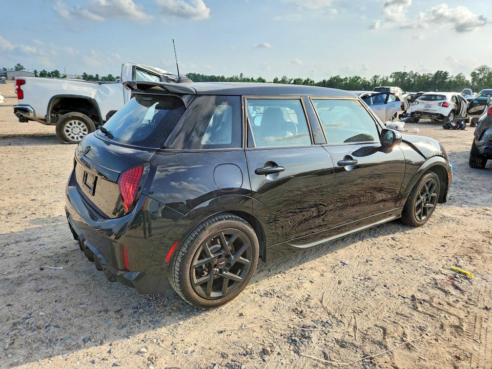 2025 Mini Cooper VIN WMW53GD04S2W65276 COPART salvage auction — FRONT END, Tx - Salvage Vehicle Title, sold $11,000 on 2026-07-28 (photo 3)