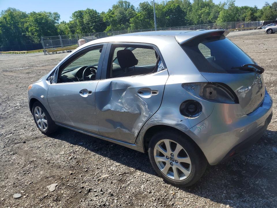 2014 Mazda 2 VIN JM1DE1LZ9E0174160 COPART salvage auction — SIDE, Md - Cert Of Salvage > 75% Damage, sold $625 on 2026-07-14 (photo 2)