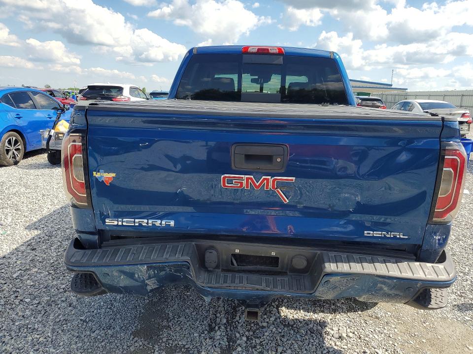 2016 Gmc SIERRA VIN 3GTU2PEC1GG384089 COPART salvage auction — REAR END, Tx - Salvage Vehicle Title, sold $6,300 on 2026-07-27 (photo 6)