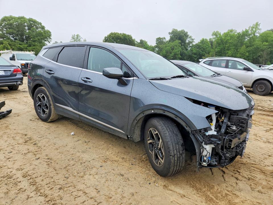 2024 Kia Sportage VIN KNDPU3DF8R7293489 COPART salvage auction — FRONT END, Md - Cert Of Salvage > 75% Damage, sold $5,300 on 2026-07-18 (photo 4)
