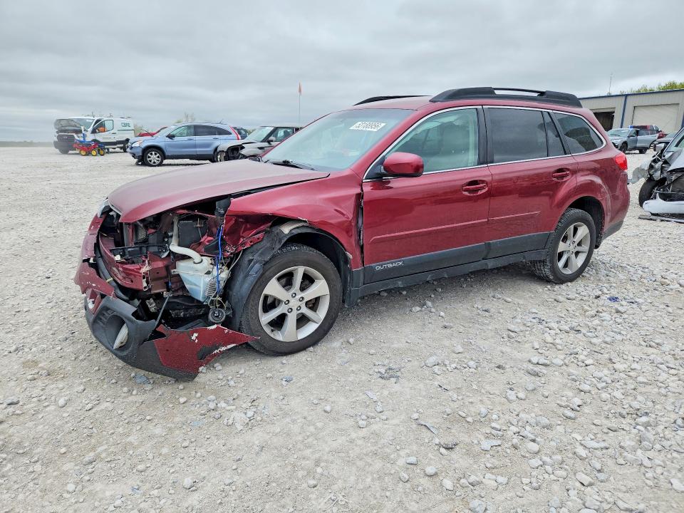 2014 Subaru Outback VIN 4S4BRCKC0E3244594 — COPART salvage auction photo