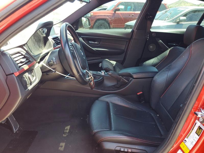 2012 BMW 3er VIN WBA3A9C50CF077701 COPART salvage auction — MECHANICAL, Ca - Salvage Certificate, sold $1,700 on 2026-07-16 (photo 7)