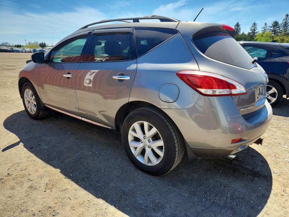 2011 Nissan Murano VIN JN8AZ1MW7BW179091 COPART salvage auction — FRONT END, On - Permit Salvage, sold $275 on 2026-07-28 (photo 2)