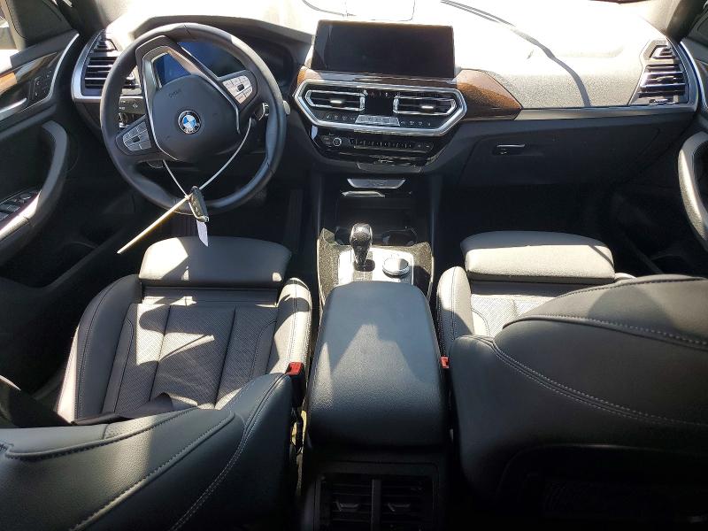 2024 BMW X3 VIN WBX47DP09RN301900 COPART salvage auction — FRONT END, Ca - Salvage Certificate, sold $12,100 on 2026-07-16 (photo 8)