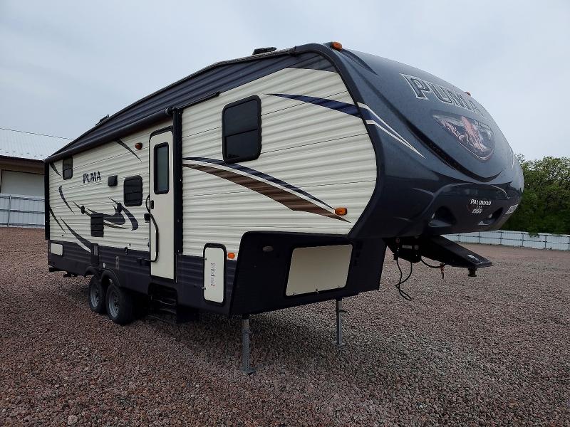 2017 Puma Recreational vehicle (rv) VIN 4X4FPUA21HP067006 COPART salvage auction — ROOF, Mn - Cert Of Title-Salvage, sold $1,100 on 2026-07-23 (photo 1)