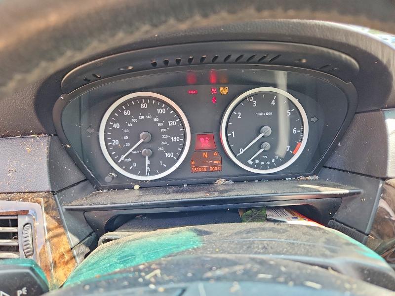 2004 BMW 5er VIN WBANA73554B065100 COPART salvage auction — REAR END, Or - Salvage Title Certificate, sold $325 on 2026-07-28 (photo 9)