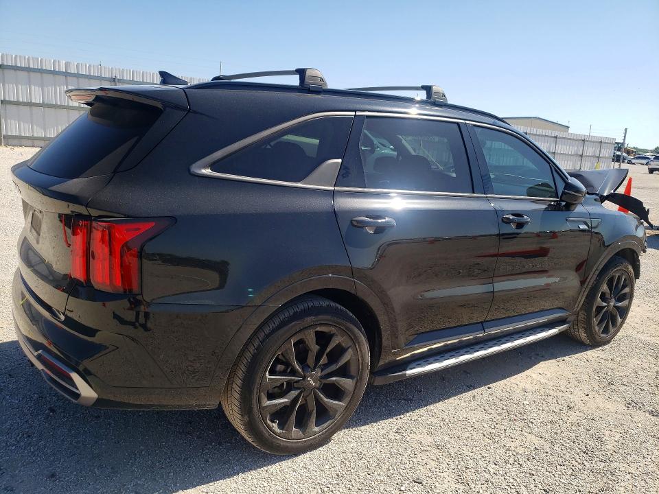 2023 Kia Sorento VIN 5XYRK4LF5PG176765 COPART salvage auction — FRONT END, Tx - Salvage Vehicle Title, sold $5,400 on 2026-07-09 (photo 3)