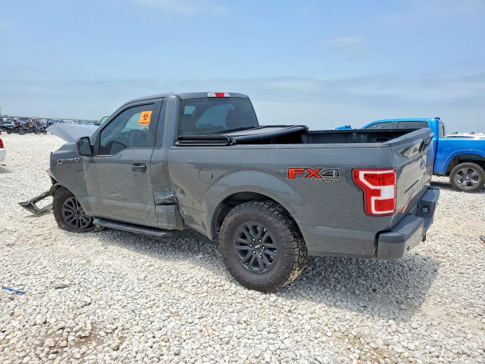 2018 Ford F-150 VIN 1FTMF1E54JFE25763 COPART salvage auction — FRONT END, TX - SALVAGE VEHICLE TITLE, sold $5,300 on 2026-07-02 (photo 2)
