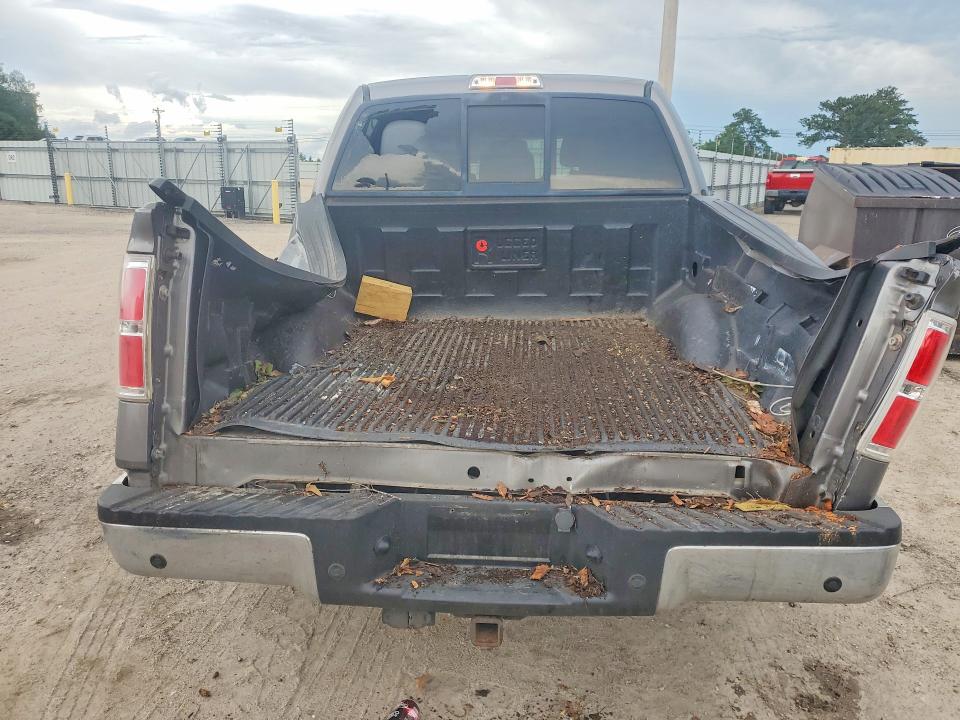 2011 Ford F-150 VIN 1FTFW1CT2BFC29087 COPART salvage auction — REAR END, Al - Cert Of Title-Salvage Title, sold $1,550 on 2026-07-09 (photo 6)