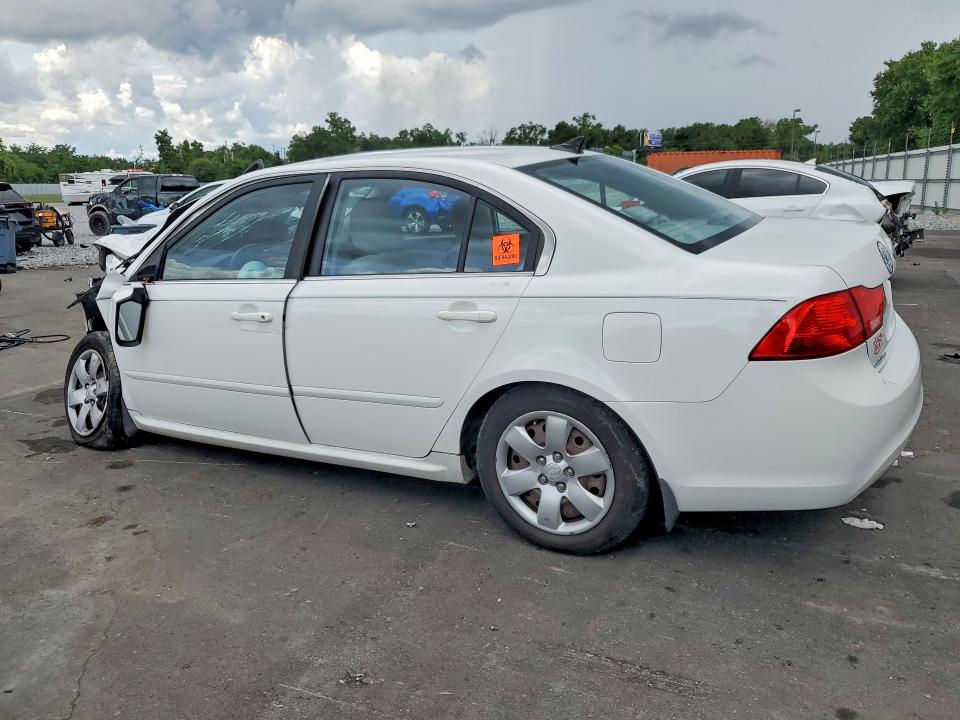 2010 Kia Optima VIN KNAGG4A81A5400916 COPART salvage auction — FRONT END, FL - CERT OF TITLE SLVG REBUILDABLE, sold $450 on 2026-07-13 (photo 2)