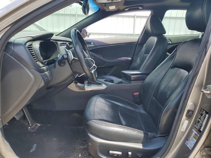2013 Kia Optima VIN 5XXGR4A67DG127542 COPART salvage auction — FRONT END, Nc - Salvage Certificate Of Title, sold $475 on 2026-07-22 (photo 7)