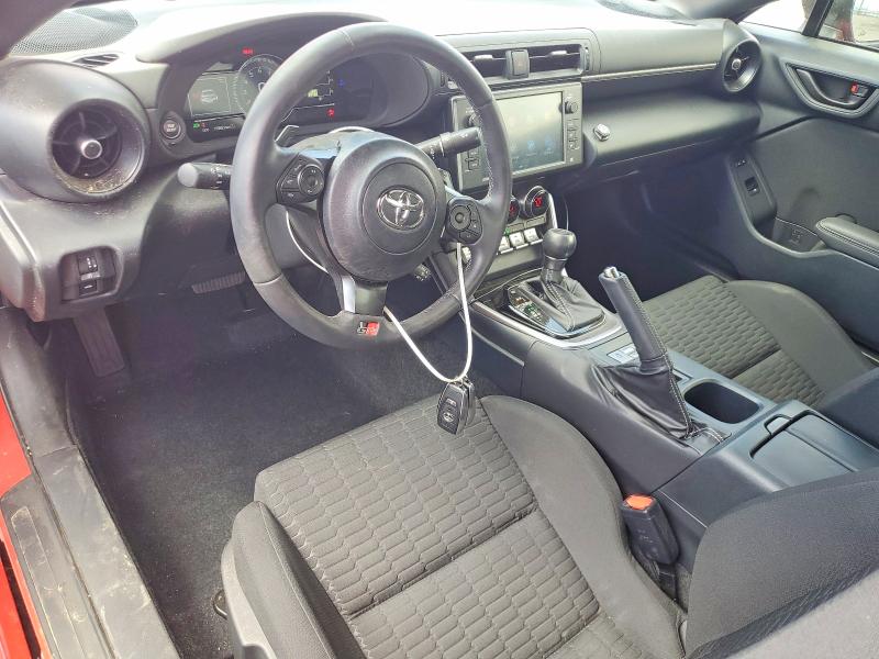 2025 Toyota Gr 86 VIN JF1ZNBB16S8758591 COPART salvage auction — FRONT END, Ca - Salvage Certificate, sold $9,700 on 2026-07-13 (photo 8)
