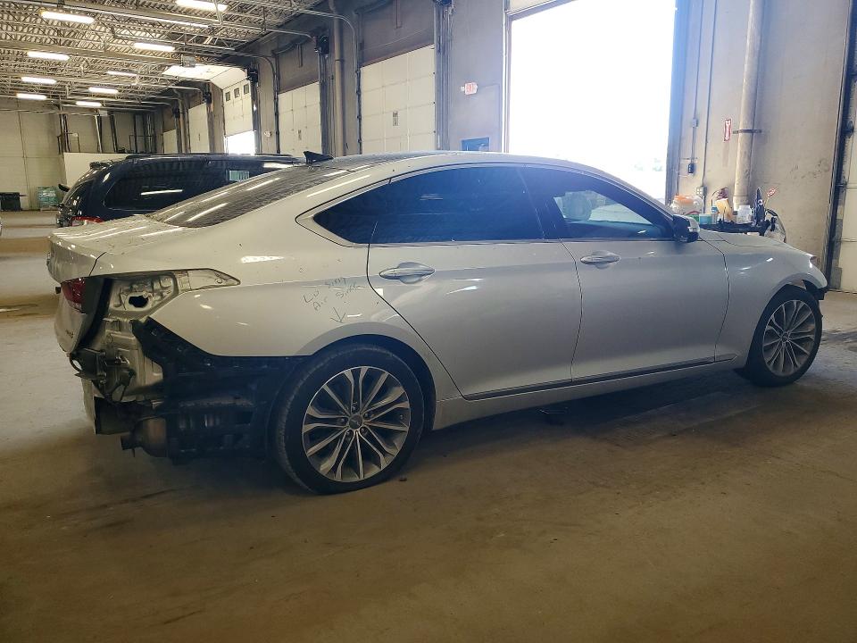 2016 Hyundai Genesis VIN KMHGN4JE1GU113083 COPART salvage auction — FRONT END, Mn - Cert Of Title-Salvage, sold $2,600 on 2026-07-02 (photo 3)