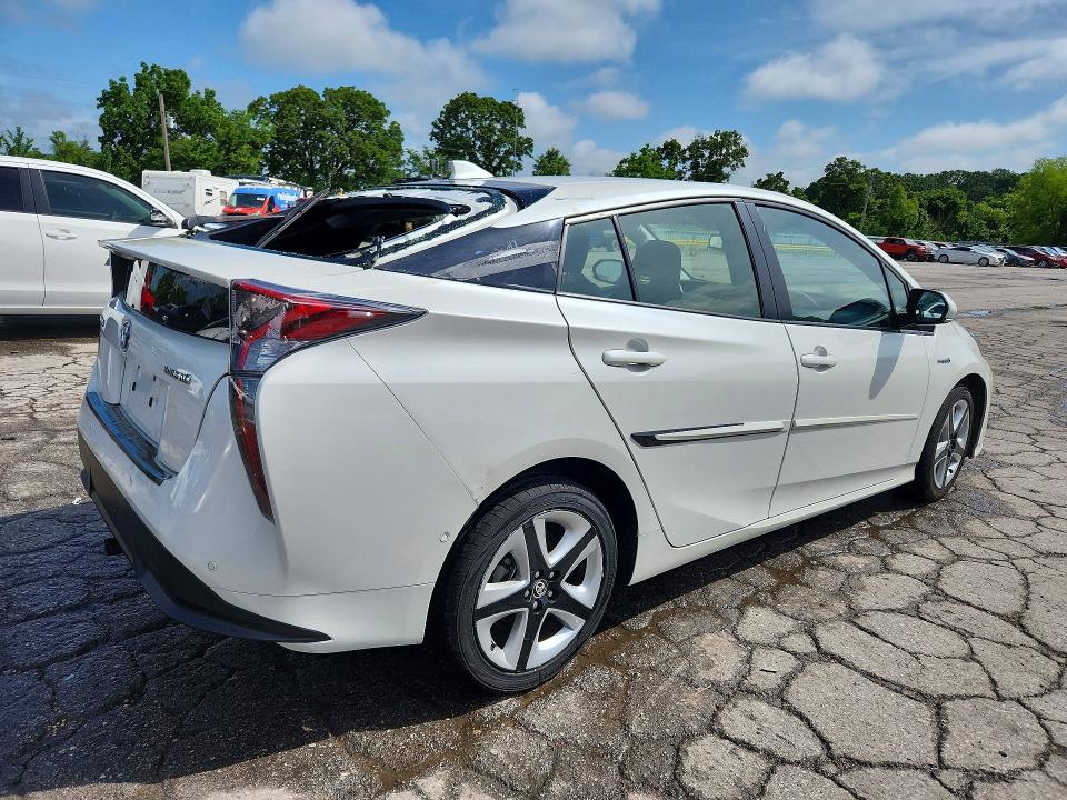 2018 Toyota Prius VIN JTDKARFU5J3063387 COPART salvage auction — HAIL, Mo - Salvage Certificate Of Title, sold $250 on 2026-07-29 (photo 3)