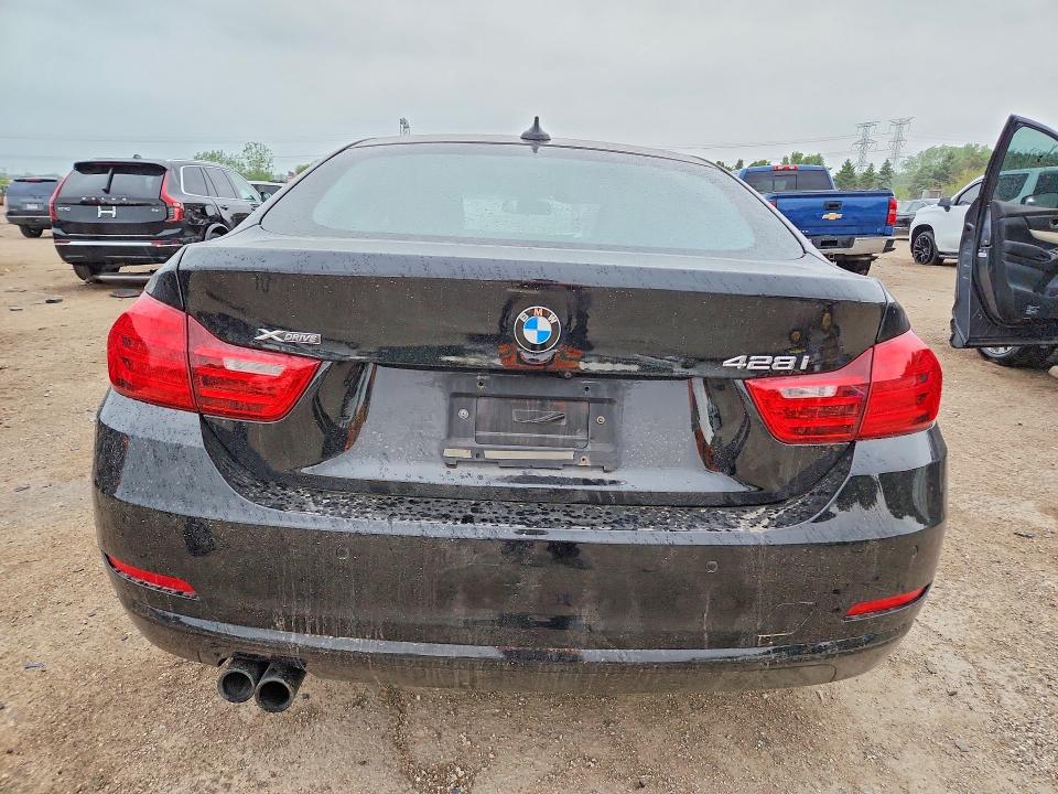 2016 BMW 4er VIN WBA4C9C58GG138470 COPART salvage auction — FRONT END, Il - Salvage Certificate, sold $1,850 on 2026-07-21 (photo 6)