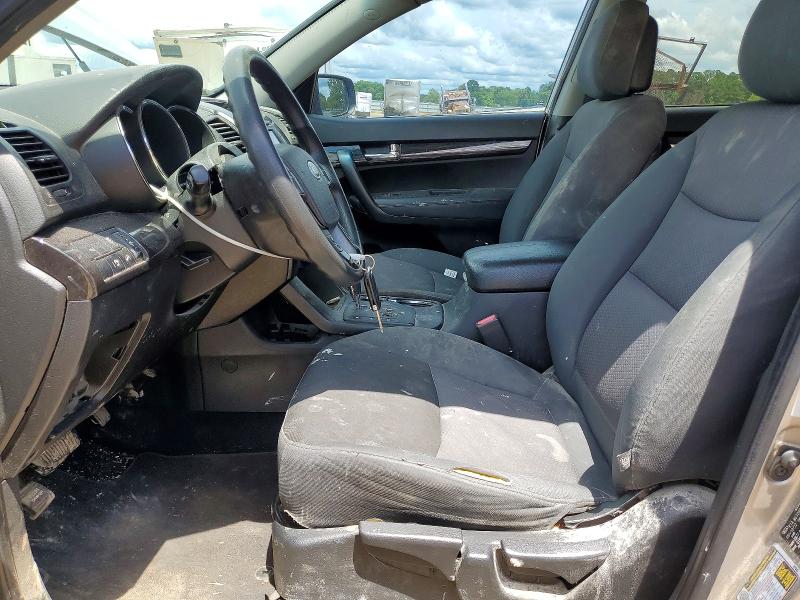 2013 Kia VIN 5XYKT3A63DG380990 COPART salvage auction — FRONT END, Tx - Salvage Vehicle Title, sold $825 on 2026-07-06 (photo 7)