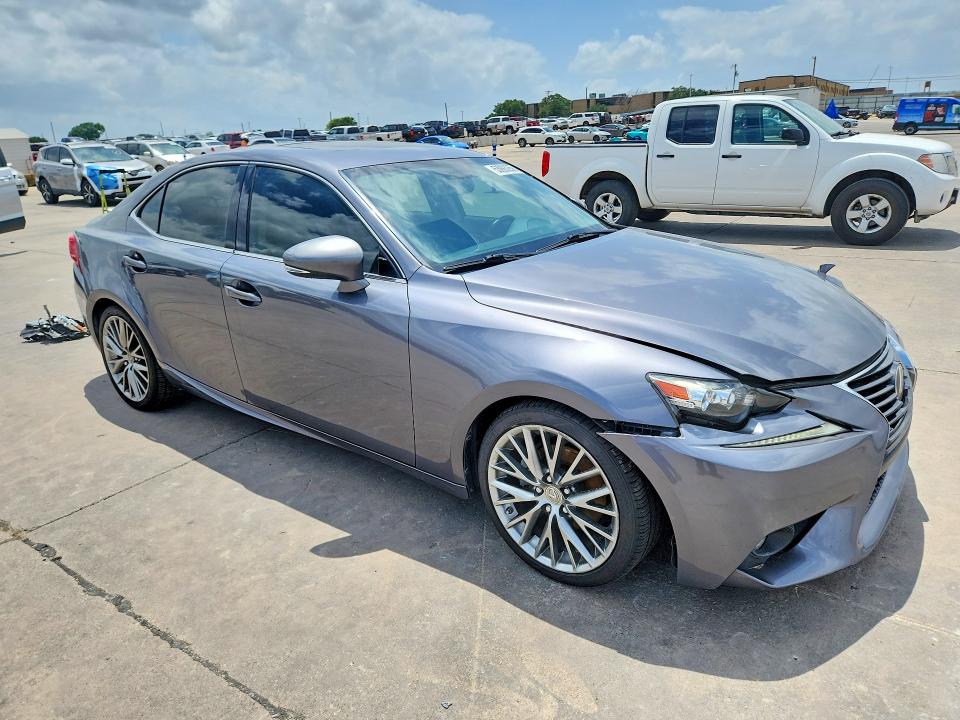 2015 Lexus Is VIN JTHBF1D23F5069431 COPART salvage auction — FRONT END, Tx - Certificate Of Title, sold $4,100 on 2026-07-02 (photo 4)