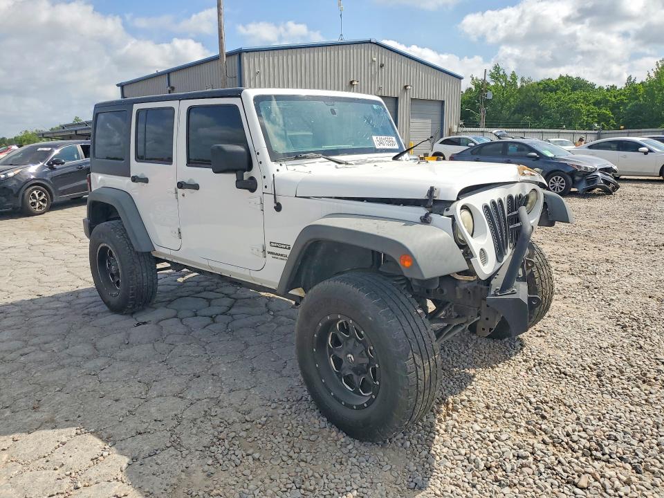 2014 Jeep Wrangler / VIN 1C4BJWDG8EL149407 COPART salvage auction — MECHANICAL, Tn - Certificate Of Title (P), sold $4,950 on 2026-07-09 (photo 4)