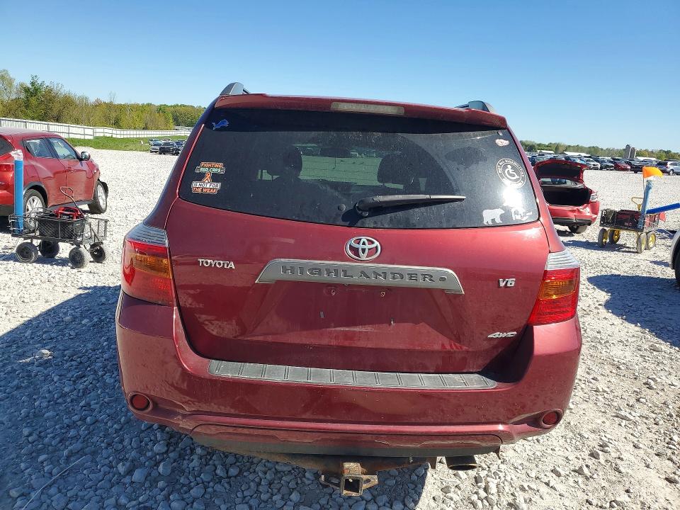 2008 Toyota Highlander VIN JTEES43A282005210 COPART salvage auction — SIDE, Id - Salvage Certificate Of Title, sold $550 on 2026-07-30 (photo 6)