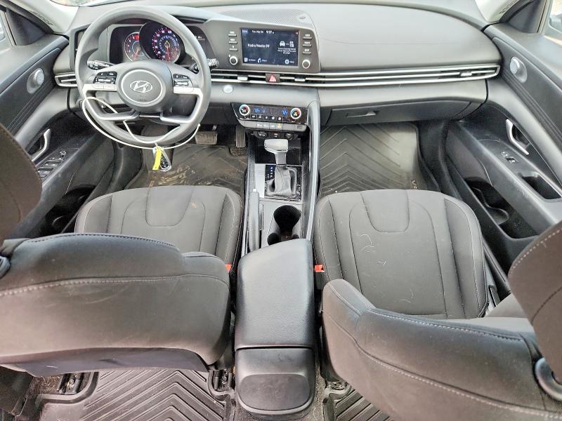 2021 Hyundai Elantra VIN 5NPLM4AG8MH003998 COPART salvage auction — REAR END, Nm - Cert Of Title-Salvage, sold $6,300 on 2026-07-09 (photo 8)