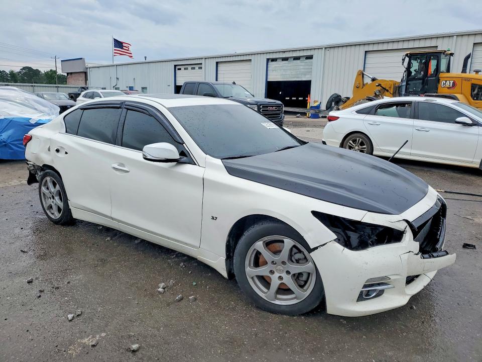 2015 Infiniti Q50 VIN JN1BV7AP5FM347990 COPART salvage auction — REAR END, Al - Cert Of Title-Salvage Title, sold $475 on 2026-07-16 (photo 4)