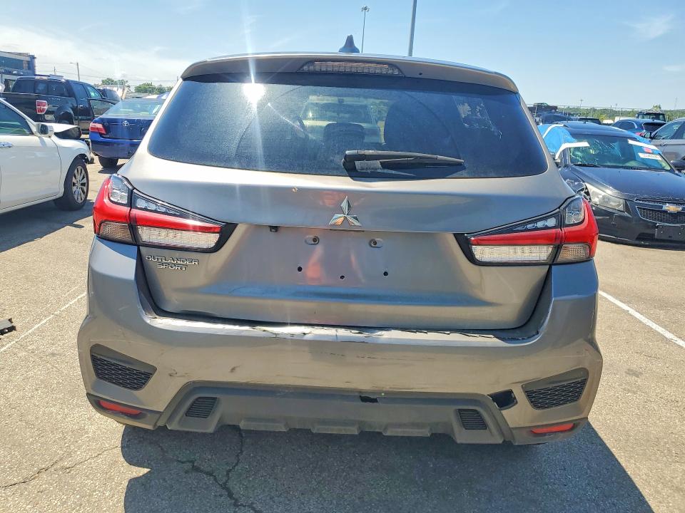 2020 Mitsubishi Outlander VIN JA4AP3AU1LU017674 COPART salvage auction — FRONT END, Oh - Certificate Of Title, sold $4,750 on 2026-07-17 (photo 6)