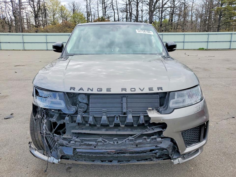 2018 Land rover Range rover sport VIN SALWV2SV7JA808639 COPART salvage auction — FRONT END, NY - MV-907A SALVAGE CERTIFICATE, sold $10,100 on 2026-07-16 (photo 5)