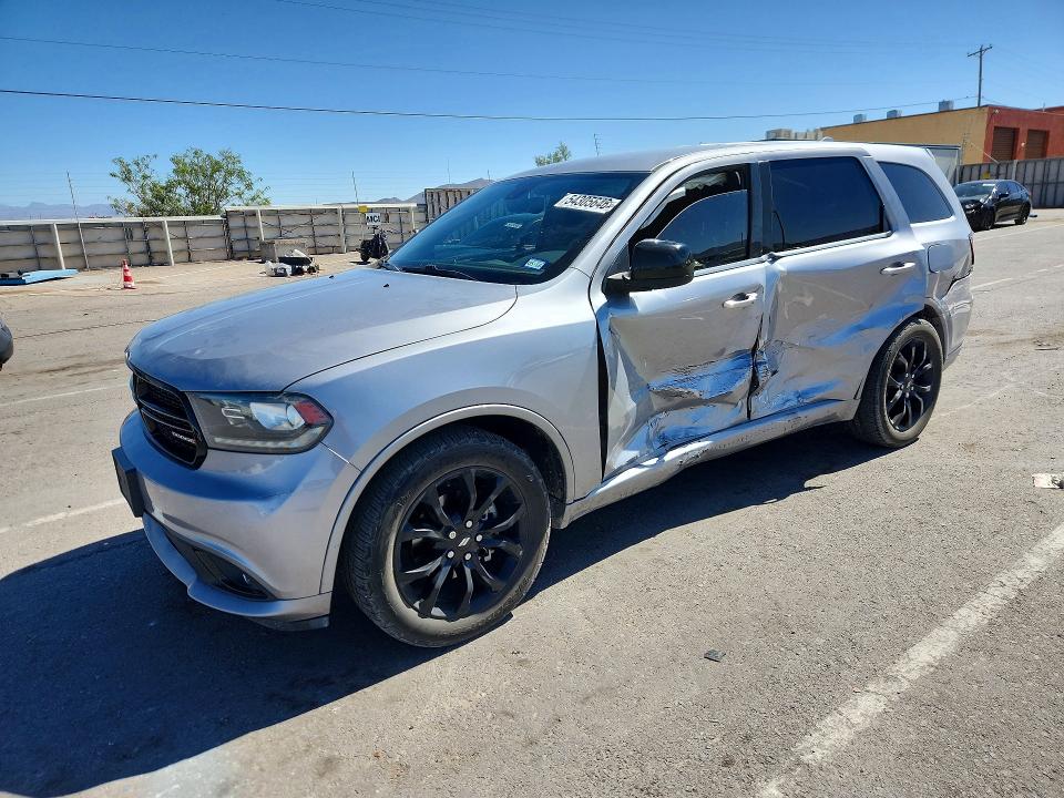 2020 Dodge Durango VIN 1C4RDHAG2LC123551 COPART salvage auction — SIDE, Tx - Salvage Vehicle Title, sold $3,750 on 2026-07-24 (photo 1)