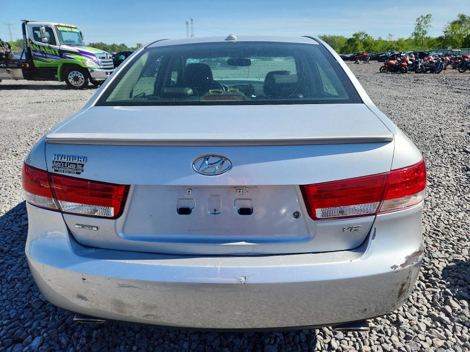 2007 Hyundai Sonata VIN 5NPEU46F17H266752 COPART salvage auction — FRONT END, Il - Salvage Certificate, sold $175 on 2026-07-13 (photo 6)