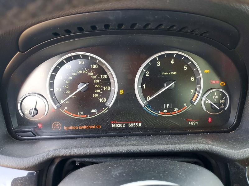 2014 BMW X3 VIN 5UXWX9C58E0D17504 COPART salvage auction — UNDERCARRIAGE, Ca - Salvage Certificate, sold $625 on 2026-07-08 (photo 9)