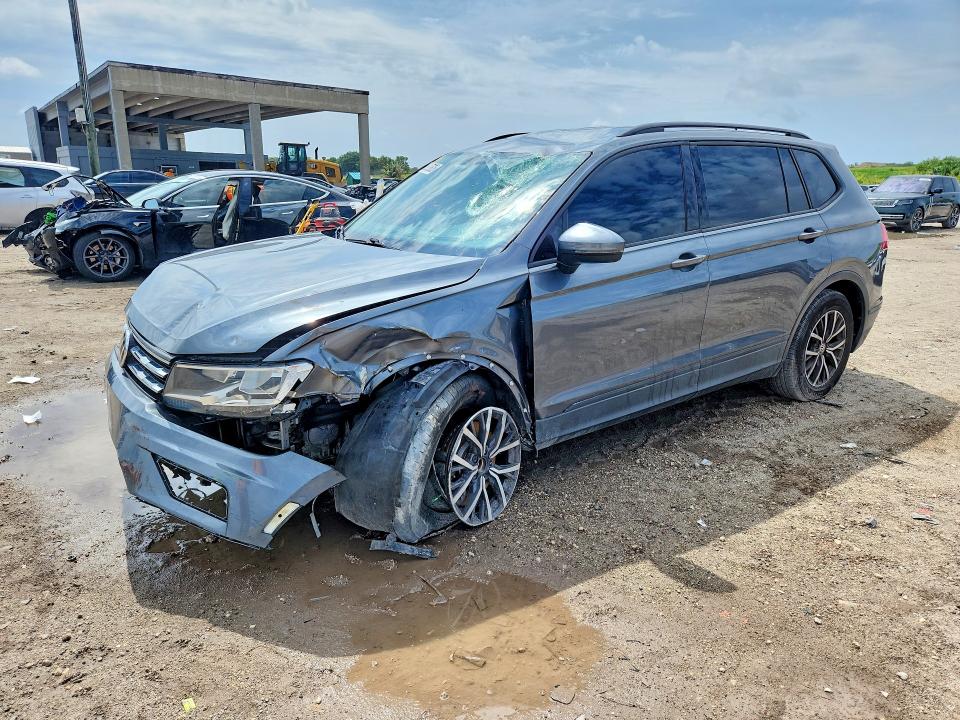 2021 Volkswagen Tiguan VIN 3VV1B7AX1MM029465 COPART salvage auction — FRONT END, FL - CERTIFICATE OF DESTRUCTION, sold $1,600 on 2026-07-02 (photo 1)