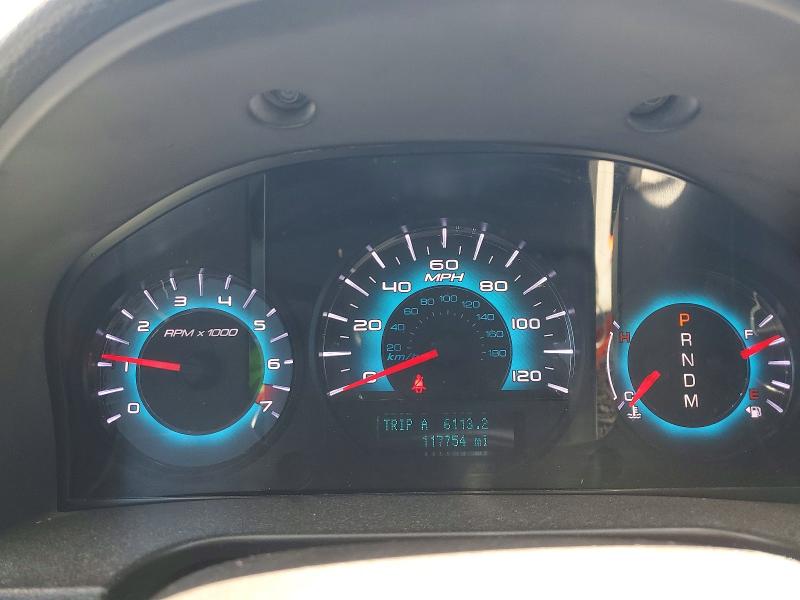 2012 Ford Fusion VIN 3FAHP0JG4CR356259 COPART salvage auction — FRONT END, Nv - Salvage Title, sold $150 on 2026-07-02 (photo 9)