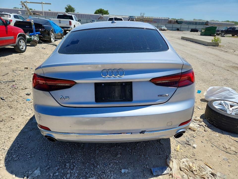 2019 Audi A5 VIN WAUANCF56KA054472 COPART salvage auction — UNDERCARRIAGE, Va - Certificate Of Title (P), sold $6,900 on 2026-07-09 (photo 6)