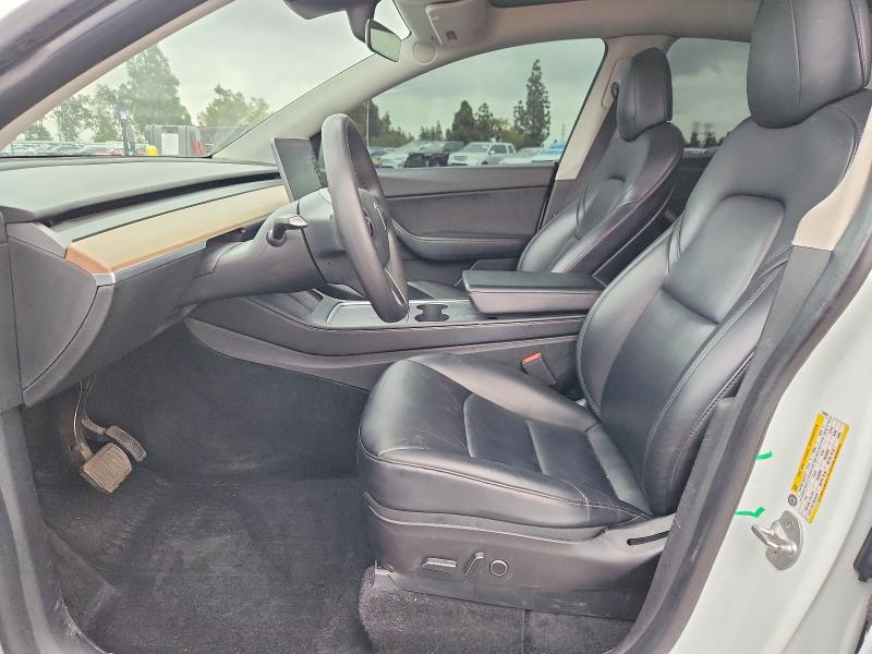 2021 Tesla Model y VIN 5YJYGDEE7MF299987 COPART salvage auction — SIDE, CA - SALVAGE CERTIFICATE, sold $150 on 2026-07-21 (photo 7)
