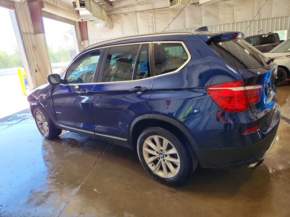 2013 BMW X3 VIN 5UXWX9C53D0A23684 COPART salvage auction — FRONT END, Mn - Cert Of Title-Prior Salvage, sold $325 on 2026-07-27 (photo 2)