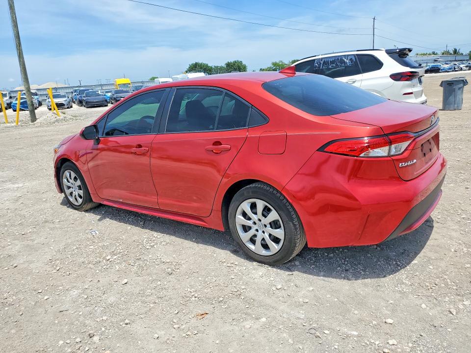 2020 Toyota VIN 5YFEPRAE2LP039327 COPART salvage auction — REAR END, Fl - Cert Of Title Slvg Rebuildable, sold $5,900 on 2026-07-15 (photo 2)