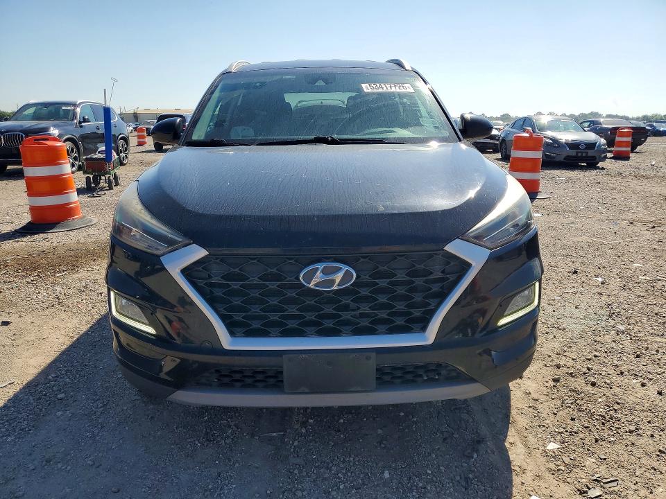 2019 Hyundai Tucson VIN KM8J33AL3KU049061 COPART salvage auction — REAR END, Tx - Salvage Vehicle Title, sold $5,100 on 2026-07-20 (photo 5)