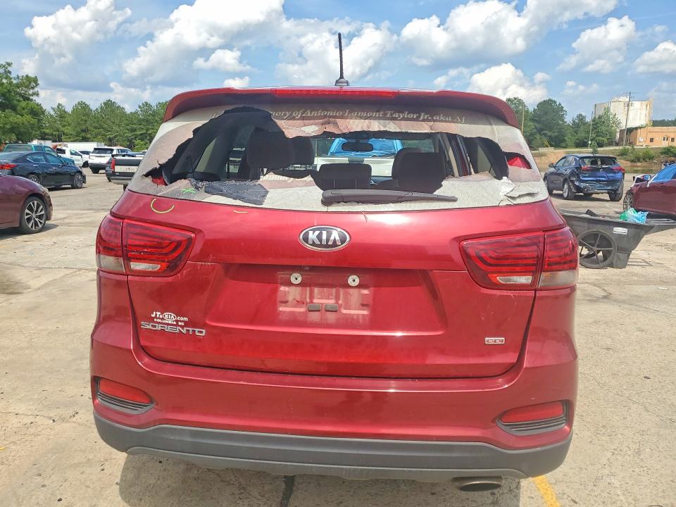 2020 Kia VIN 5XYPG4A39LG669991 COPART salvage auction — VANDALISM, Sc - Cert Of Title-Salvage, sold $2,100 on 2026-07-10 (photo 6)