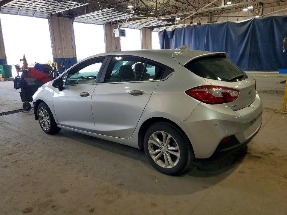 2019 Chevrolet Cruze VIN 3G1BE6SM0KS605542 COPART salvage auction — FRONT END, Mi - Certificate Of Title, sold $3,000 on 2026-07-03 (photo 2)