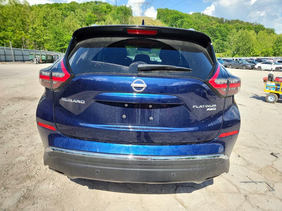 2024 Nissan Murano VIN 5N1AZ2DSXRC105640 COPART salvage auction — FRONT END, Oh - Cert Of Title-Salvage, sold $4,050 on 2026-07-02 (photo 6)