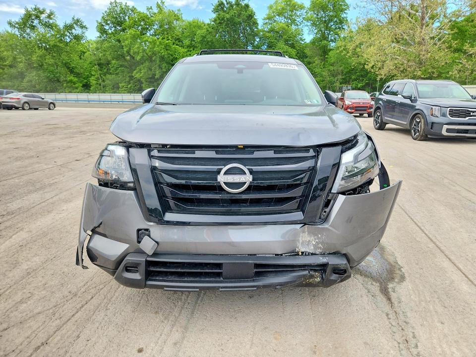 2025 Nissan Pathfinder VIN 5N1DR3BD0SC310770 COPART salvage auction — FRONT END, Oh - Cert Of Title-Salvage, sold $11,000 on 2026-07-02 (photo 5)