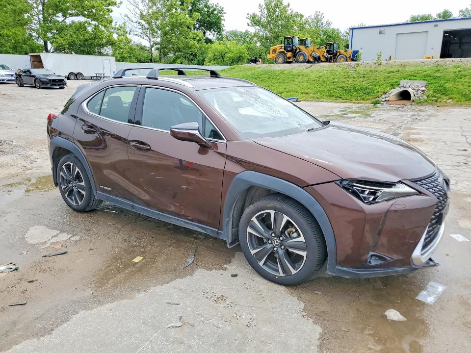 2020 Lexus VIN JTHL9JBH7L2032561 COPART salvage auction — HAIL, Salvage Title, sold $5,300 on 2026-07-21 (photo 4)