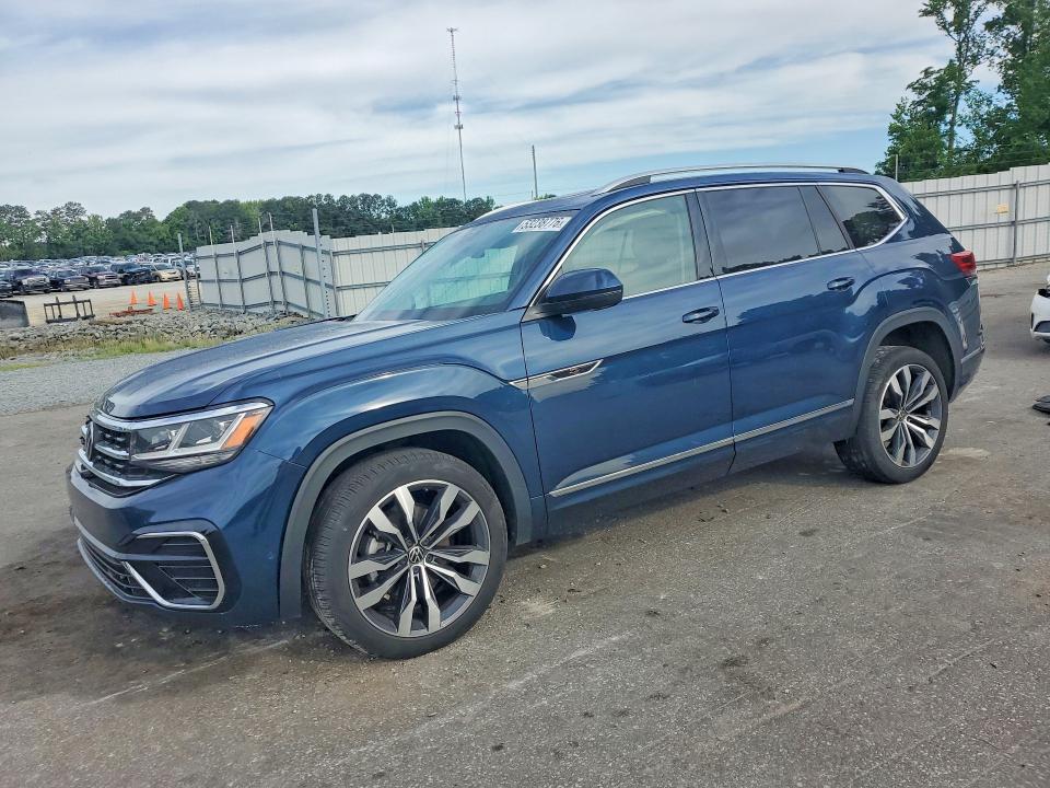 2023 Volkswagen Atlas VIN 1V2FR2CA1PC520456 COPART salvage auction — SIDE, Nc - Salvage Certificate Of Title, sold $7,800 on 2026-07-28 (photo 1)