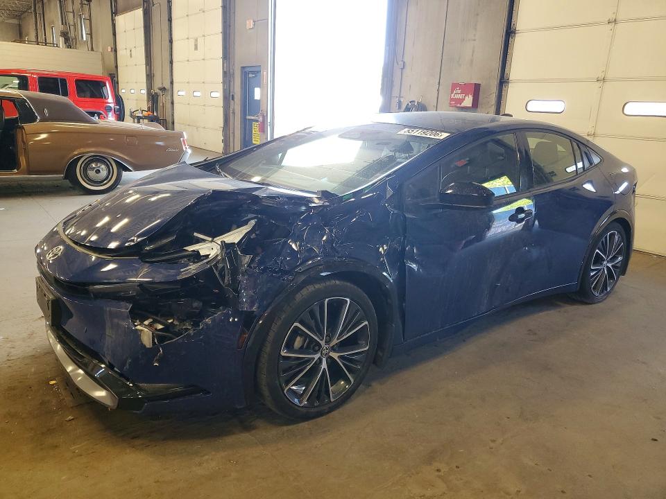 2024 Toyota Prius VIN JTDACAAU1R3019834 COPART salvage auction — FRONT END, MN - CERT OF TITLE-SALVAGE, sold $4,600 on 2026-07-30 (photo 1)