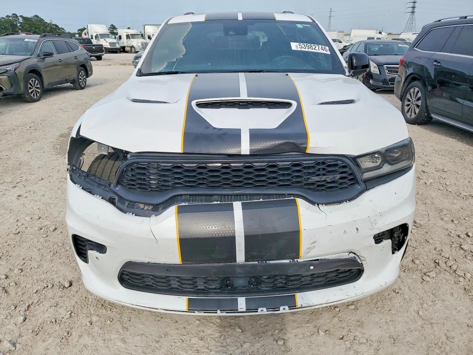 2024 Dodge Durango VIN 1C4SDJGJ8RC220595 COPART salvage auction — FRONT END, Tx - Certificate Of Title, sold $38,750 on 2026-07-21 (photo 5)